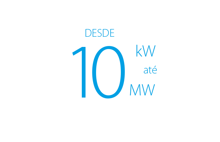 De 10 kw a 10 mw